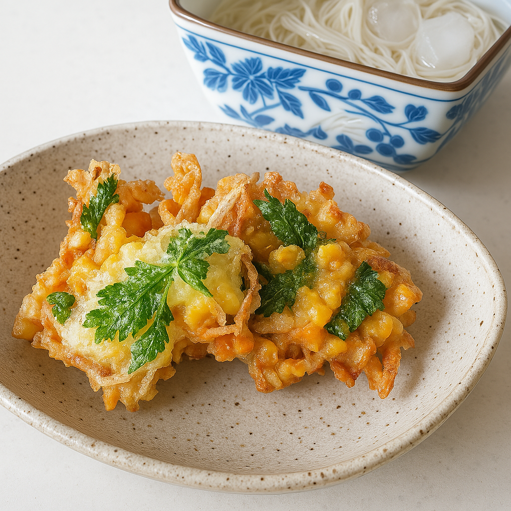 夏野菜のかき揚げ